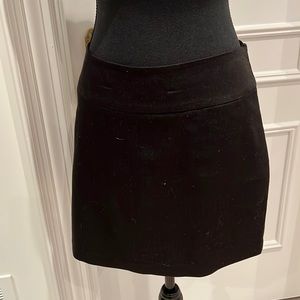 Jacob stretch black mini skirt aide 1/2
